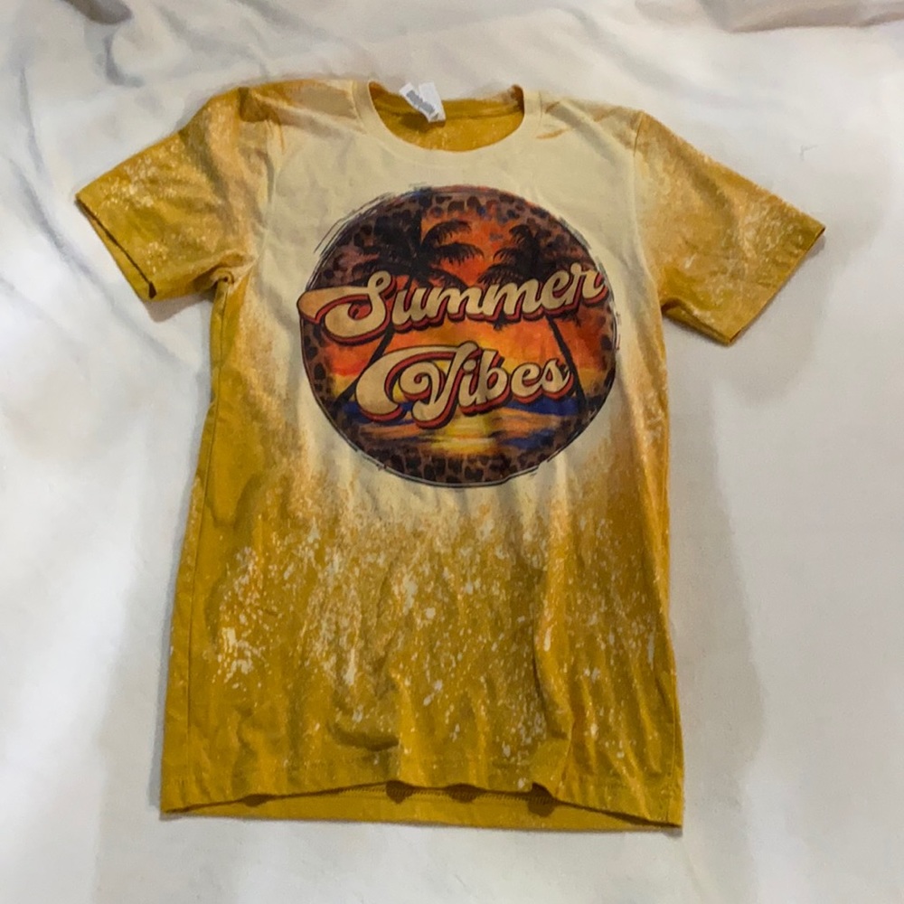 Summer Vibes Bella Canvas tee